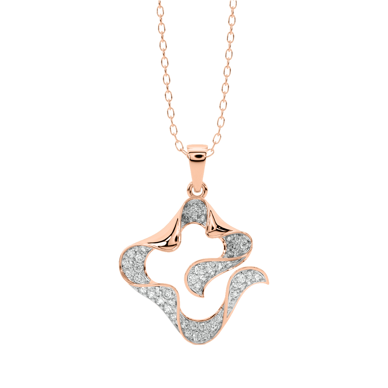 Elliot Round Diamond Pendant